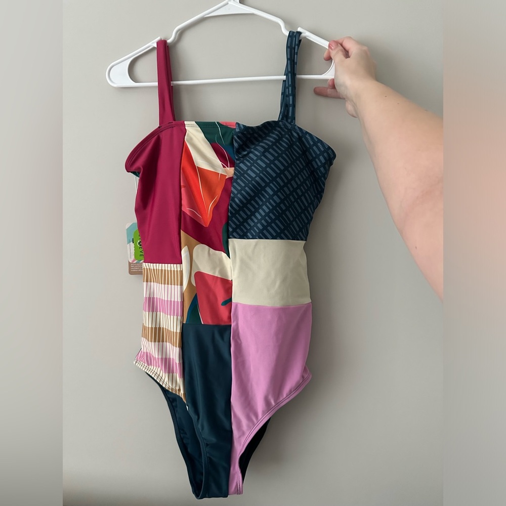 Nani Swimwear Seabrook Patchwork One Piece swimsuit